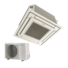Daikin Set Deckenkassette Euroraster weiß 2,5 kW - FFA25A9-2 + Blende BYFQ60CW + RXM25A9 R32